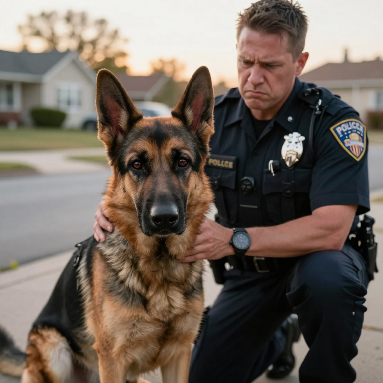 HEARTLESS MONSTER DRAGGED LIMPING SHEPHERD BEHIND SUV! COP’S FURY IGNITED AS DOG’S BETRAYAL SHATTERED HIM! WILL JUSTICE PREVAIL AGAINST THIS CRUELTY?