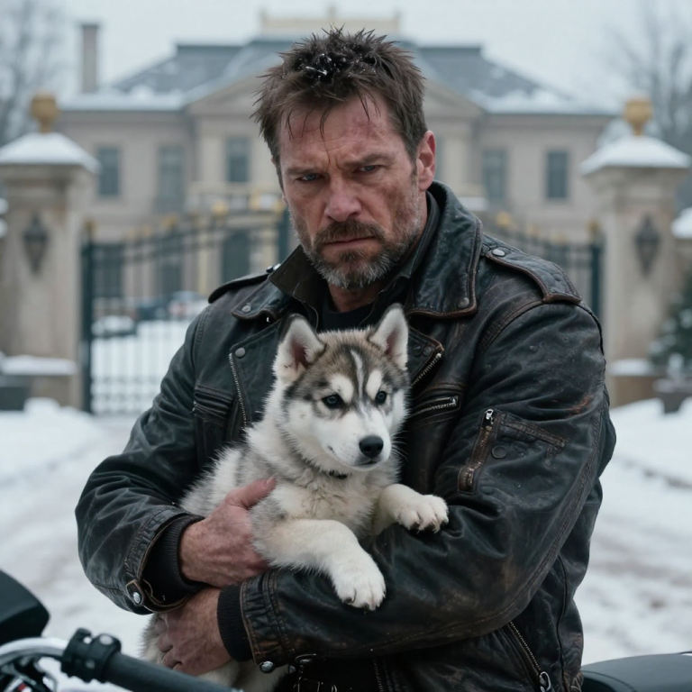 HEARTLESS ABANDONMENT! I FOUND A PUP NEARLY FROZEN SOLID IN A SNOWBANK DURING A BLIZZARD – COULD MY HARLEY RIDE AND BODY HEAT BE ENOUGH TO SAVE HIS LIFE BEFORE IT WAS TOO LATE?