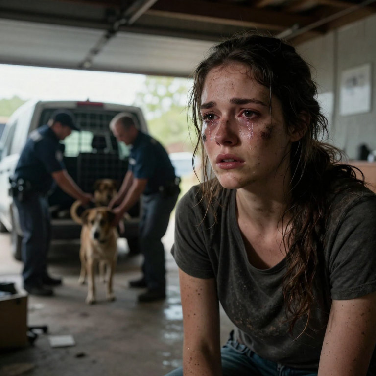 I BROKE INTO A LOCKED GARAGE DURING A DEADLY HEATWAVE AND WHAT I FOUND INSIDE WILL HAUNT ME FOREVER. THREE DOGS CHAINED, DYING OF THIRST. THE OWNER WATCHED ME SAVE THEM, SILENT AND STONE-FACED. WAS I A HERO OR A CRIMINAL?