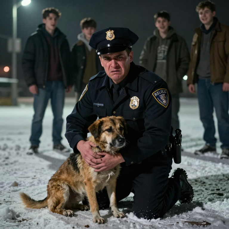 THEY LAUGHED AS THEY DRENCHED A SHIVERING STRAY WITH ICE WATER. I’M A COP. WHAT I DID NEXT WILL SHOCK YOU.