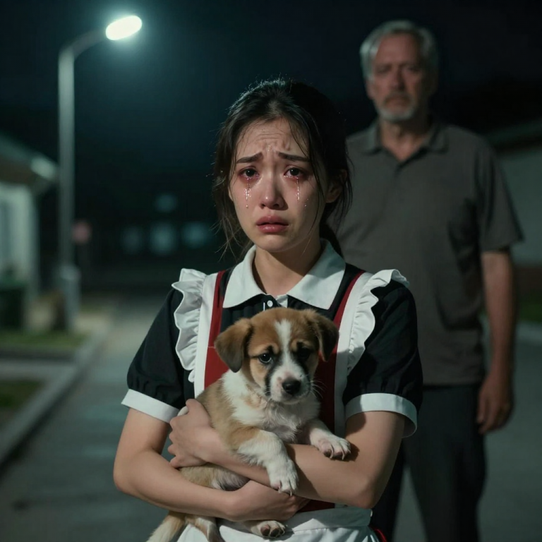 HE THREATENED TO KILL THE PUPPY, BUT I COULDN’T JUST STAND THERE AND WATCH. I STEPPED FORWARD TO STOP HIM, AND THEN EVERYTHING WENT WRONG WHEN I SAW HIS EYES, AND REALIZED HE WAS CAPABLE OF ANYTHING.