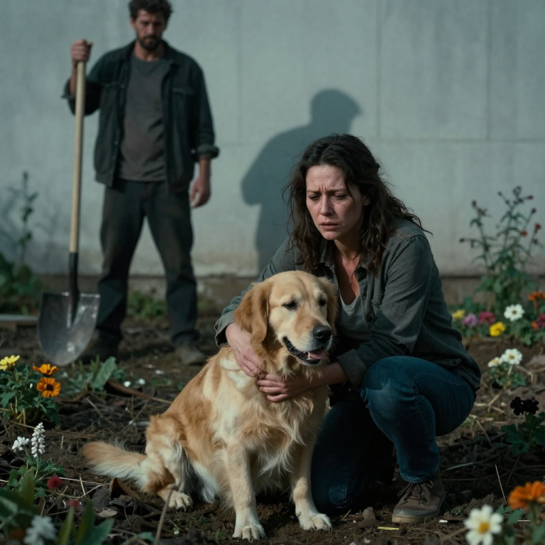 HE BEAT HIS DOG WITH A SHOVEL FOR BARKING! I CALLED THE POLICE, BUT THEY SAID IT WASN’T A CRIME—UNTIL THE IRON ANGELS SHOWED UP, AND SUDDENLY, HE WAS BEGGING FOR MERCY.