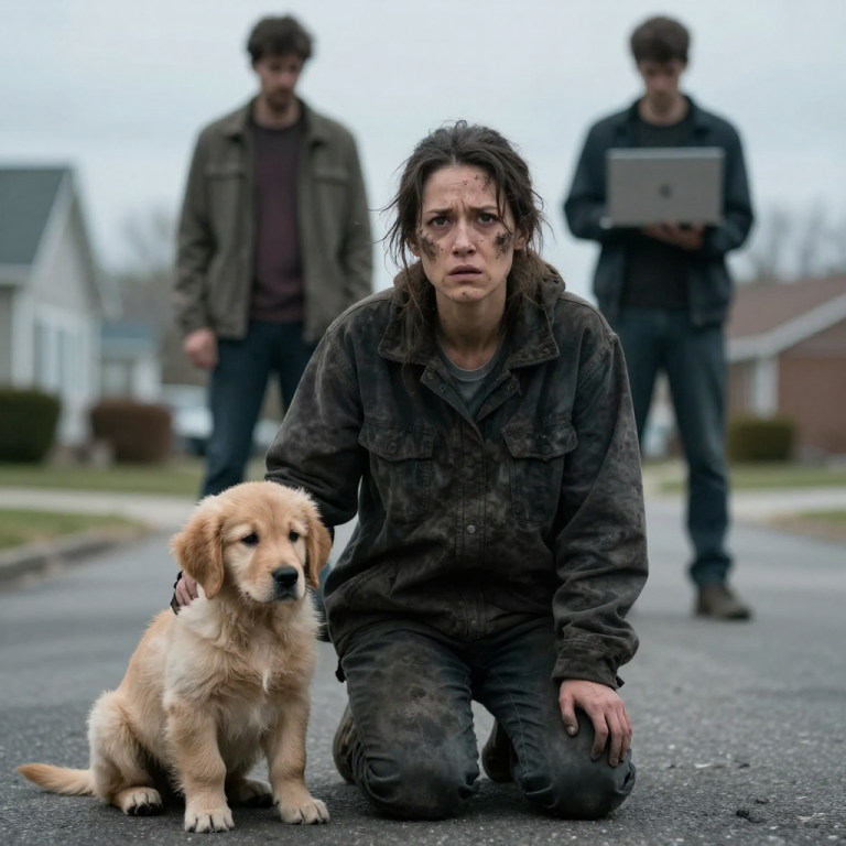 HE LEFT HIS DOG TO DIE: When flames engulfed his home, he saved his laptop, but I couldn’t stand by as the puppy screamed, so I risked everything to save it, and now he wants to sue ME for saving his dog.