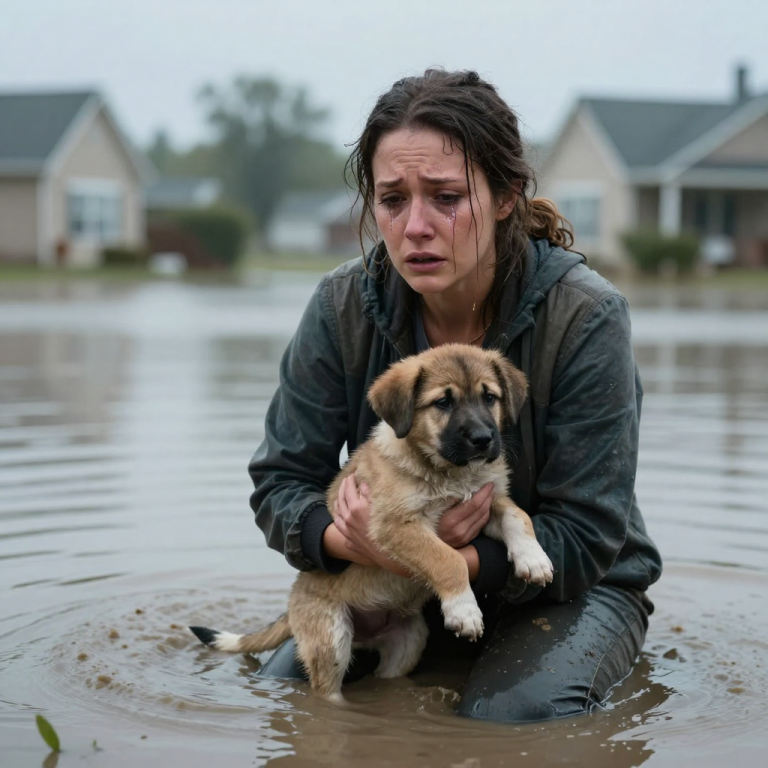 HE TRIED TO DROWN A PUPPY, BUT I PULLED HIM DOWN INTO THE MUD FIRST: I screamed that he was a monster, a disgrace to humanity, but the collapsing bridge and rising floodwaters proved that I was the one who could not stop the coming storm.