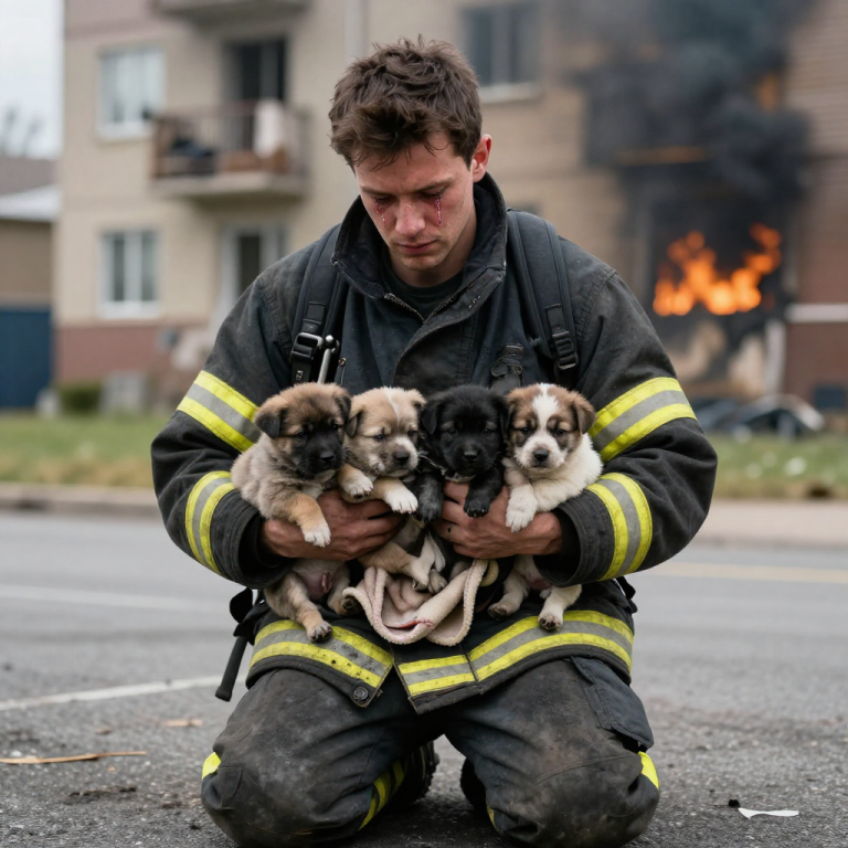THEY CALLED ME CRAZY FOR DISOBEYING ORDERS, BUT WHEN I PULLED THOSE PUPPIES FROM THE FIRE, EVERYONE SAW THE TRUTH: SOME RULES ARE MEANT TO BE BROKEN WHEN INNOCENT LIVES ARE ON THE LINE, BUT NOW I’M BEING INVESTIGATED FOR INSUBORDINATION AND FACING DISCIPLINARY ACTION.