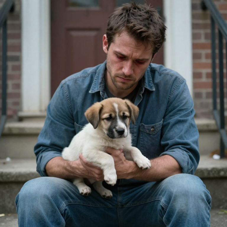 THEY CALLED ME ‘DUMPSTER DOG DAD’ AND LAUGHED WHEN I BEGGED FOR PUPPY FOOD, BUT WHEN ANNA NAVARRO FROM ‘RESCUE ANGELS’ SHOWED UP, THEY ALL WENT SILENT.