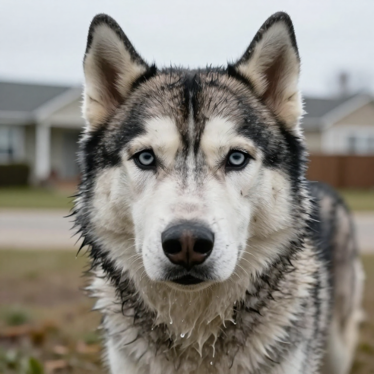 HE DRENCHED HIS HUSKY IN ICE WATER AS IT SHIVERED! I COULDN’T BELIEVE A HUMAN COULD BE SO CRUEL. BUT WHEN I SAW MY NEIGHBOR—A RETIRED SPECIAL AGENT—SCALE THE FENCE, I KNEW THIS MONSTER’S REIGN OF TERROR WAS ABOUT TO END!