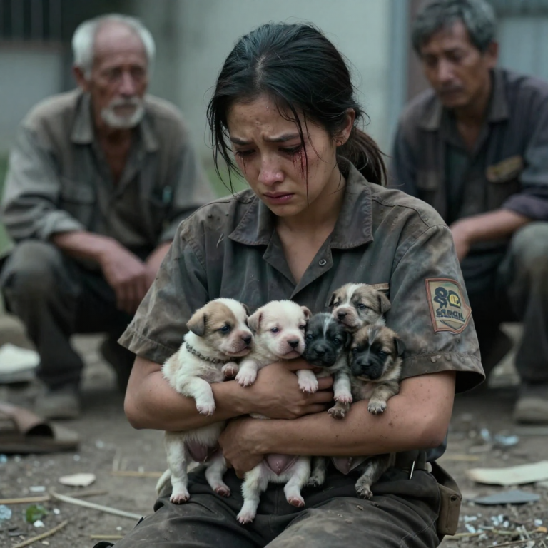 FIVE NEWBORN PUPPIES LEFT TO DIE! I plunged into the dumpster, fighting rats and garbage to save them, then the city threatened ME with fines for illegal dumping and animal endangerment until a local rescue group stepped in and exposed the truth.