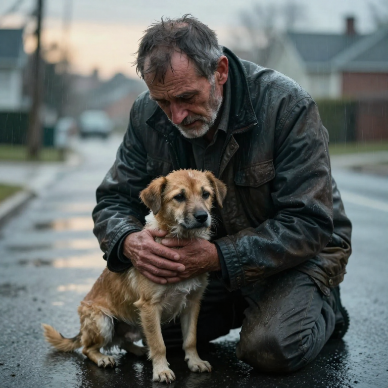 HE LAUGHED WHEN HE KICKED HIS STARVING DOG, BUT HE DIDN’T SEE ME. That dog was my only friend after my wife died, and now I’m going to make him regret ever being born.