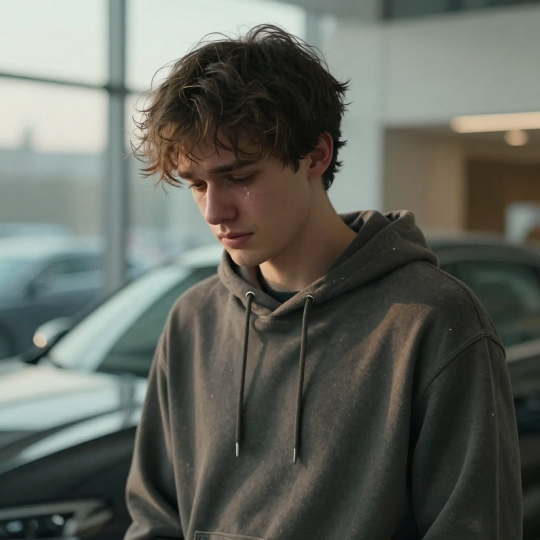 HE CALLED ME A BOTTOM FEEDER AND SAID I’D NEVER AFFORD HIS CAR; HE LAUGHED WHEN I TOUCHED THE STEERING WHEEL, BUT HIS FACE FROZE WHEN MY SECURITY TEAM ARRIVED AND ANNOUNCED I’D JUST BOUGHT THE WHOLE DEALERSHIP.