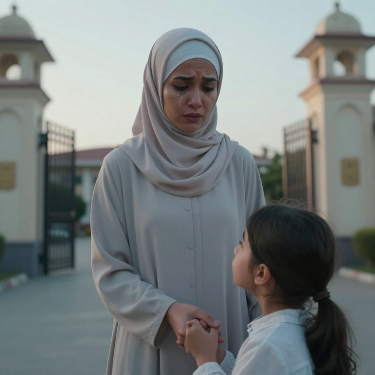 “WE DON’T SERVE YOUR KIND HERE”: A MOTHER IN HIJAB HUMILIATED AT ENROLLMENT, TOLD TO GO BACK WHERE SHE CAME FROM, BUT THE MAYOR’S SUDDEN ARRIVAL REVEALS A TRUTH THAT TURNS HER SHAME INTO TRIUMPH, AND THE SCHOOL WILL REGRET THEIR HATRED FOREVER.