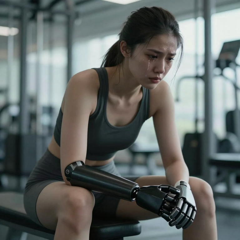 THEY LAUGHED WHEN SHE STRUGGLED WITH THE WEIGHTS, MOCKING HER MISSING ARM AND CALLING HER ‘USELESS,’ BUT THEIR CRUEL JOKES FROZE WHEN THE BOXING CHAMPION ANNOUNCED WHY SHE ONLY HAD ONE ARM — AND THEN MADE THEM PAY THE PRICE FOR THEIR DISGUSTING BEHAVIOR.