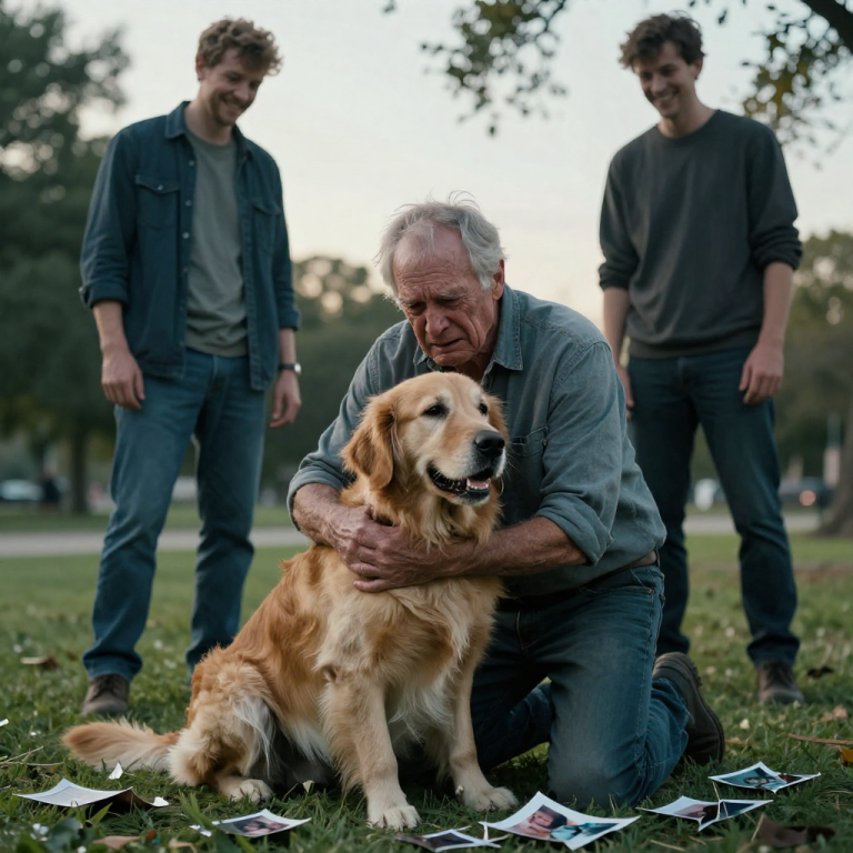 THEY KICKED MY DOG AND LAUGHED WHILE TEARING OUR FAMILY PORTRAIT – I’M NOT SHAKING FROM FEAR, BUT FROM MY RETIRED ASSASSIN’S INSTINCT.