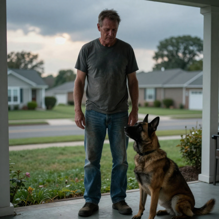 THEY THREW ME OUT ON THE STREET AND THREATENED MY DOG, BUT THEY DIDN’T KNOW MY HOUSE WAS A GIFT FROM THE PRESIDENT HIMSELF AND MY DOG WAS A WAR HERO.