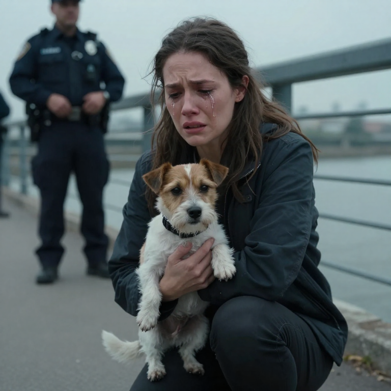 HE HELD SPARKY OVER THE EDGE, cackling, promising to drop him just to watch me break, but his laughter choked when I seized his arm and growled, ‘You picked the worst way to die,’ and I prayed I could protect him as the cop approached, smirking.