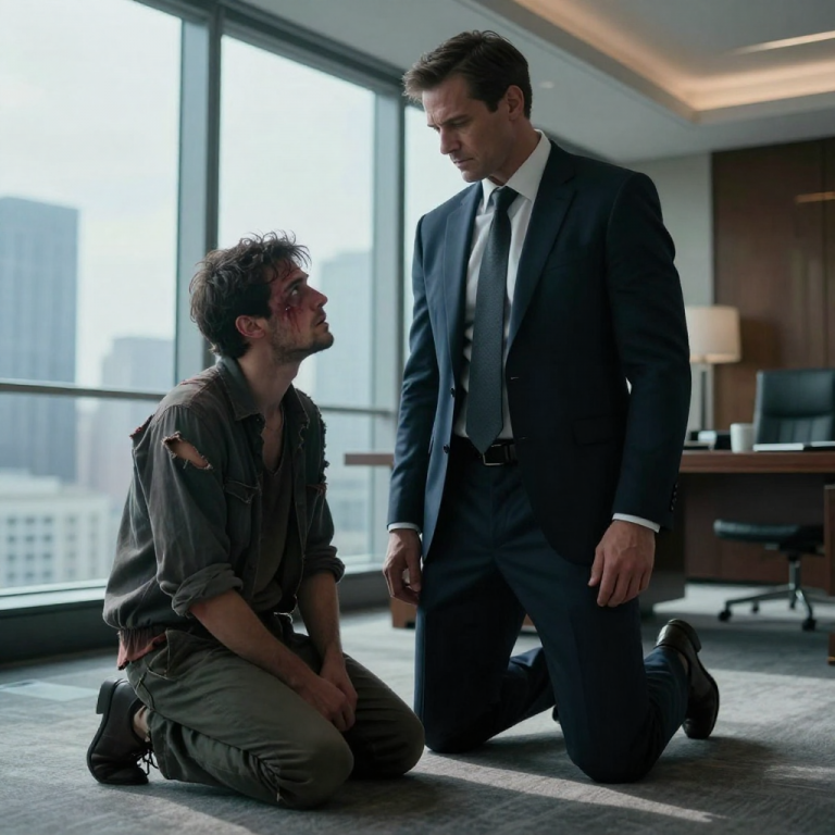 HE SPIT ON ME AND BROKE MY RIBS, BUT HE DOESN’T KNOW I CONTROL HIS FATHER’S COMPANY, AND ONE CALL WILL RUIN HIM