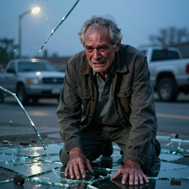 THEY DESTROYED MY VINTAGE CAR, THEN REALIZED I WASN’T CRYING FOR THE METAL: They laughed when they totaled my only memory of Sarah, but their faces changed when they understood what they had truly awakened.