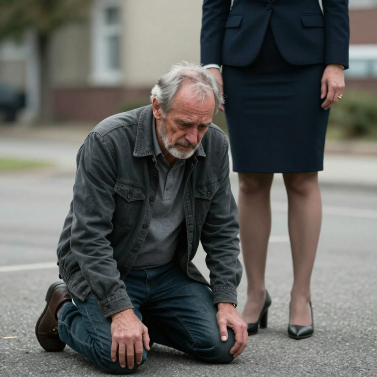 THEY FORCED ME TO KNEEL ON BURNING ASPHALT, LAUGHING AT MY LIFE, BUT THEY DIDN’T SEE THE BLACK SUVS ARRIVING, FILLED WITH MEN READY TO BURN EVERYTHING FOR ME.