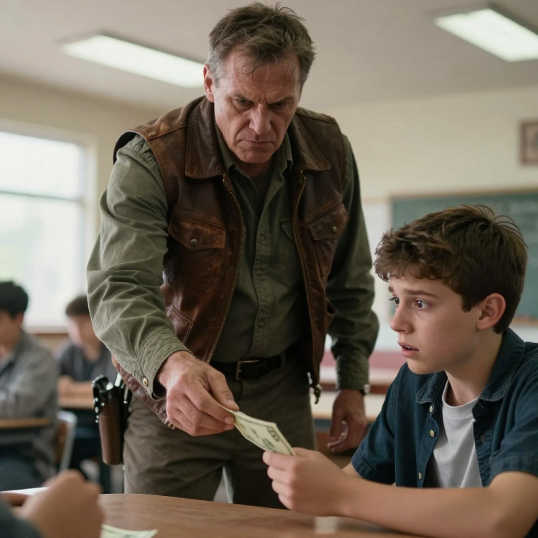HE BROKE MY HEARING AIDS AND LAUGHED AT MY SILENCE, BUT HE FORGOT MY DAD IS FRIENDS WITH EVERY VETERAN IN TOWN; NOW HE’S FACING A $10,000 BILL AND A LAWSUIT, ALL BECAUSE HE COULDN’T STOP BULLYING THE DEAF KID.