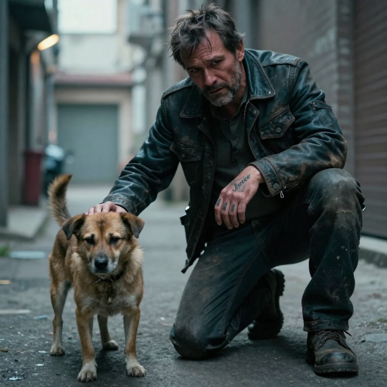 THEY LIT THE STRAY’S TAIL AND LAUGHED, FILMING ITS PAIN FOR SOCIAL MEDIA; I THOUGHT THE WORLD WAS ENDING, THEN A BIKER WITH ‘JUSTICE’ KNUCKLES SHOWED UP AND THEY LEARNED WHAT REAL FEAR MEANT.
