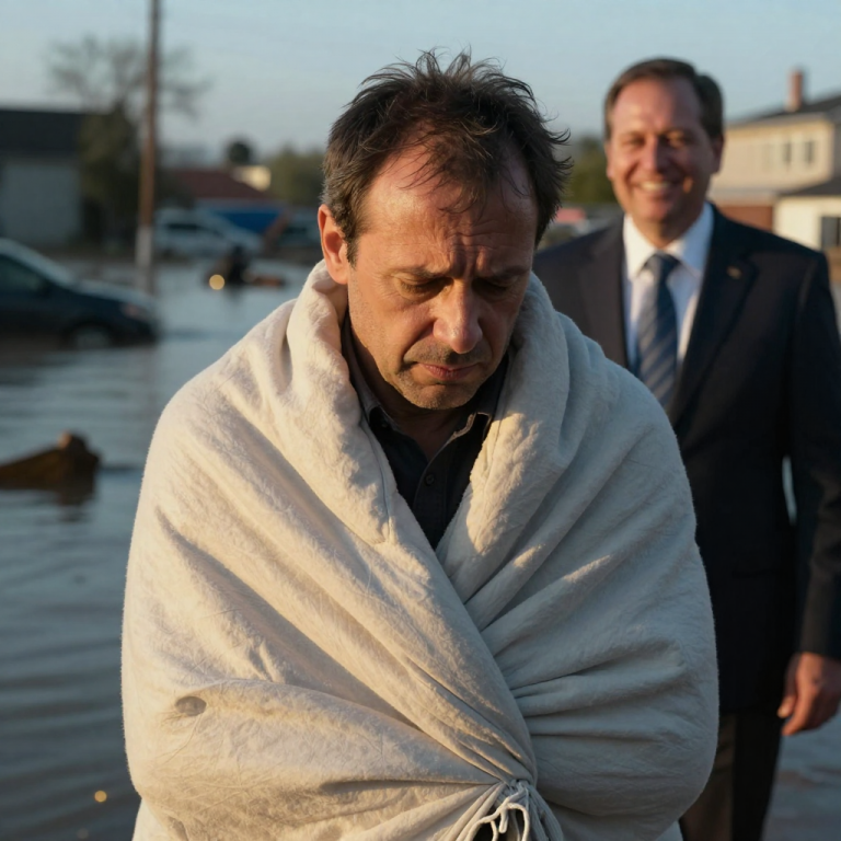 THEY CALLED ME CRAZY AS I JUMPED INTO THE FLOOD. BUT WHEN THE TV CREW SHOWED UP AND THE MAYOR SAID MY NAME, EVERYTHING CHANGED.