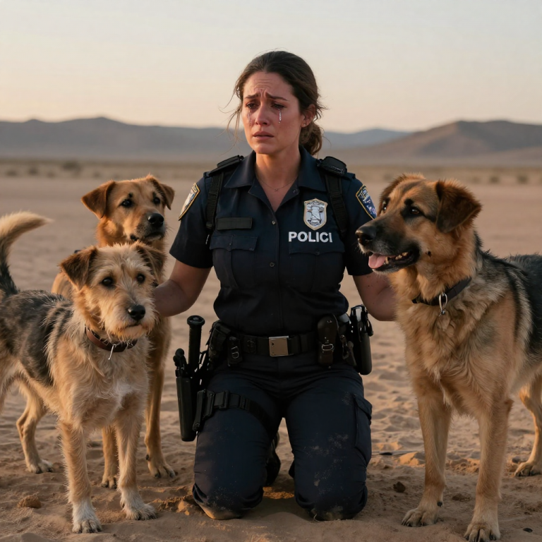MY HEART BROKE WHEN I FOUND THOSE ABANDONED DOGS. They were chained in the desert to die, tongues swollen, but when the ranch owner LAUGHED and said, “They ain’t worth the water,” I knew I’d risk everything to save them—even my career.