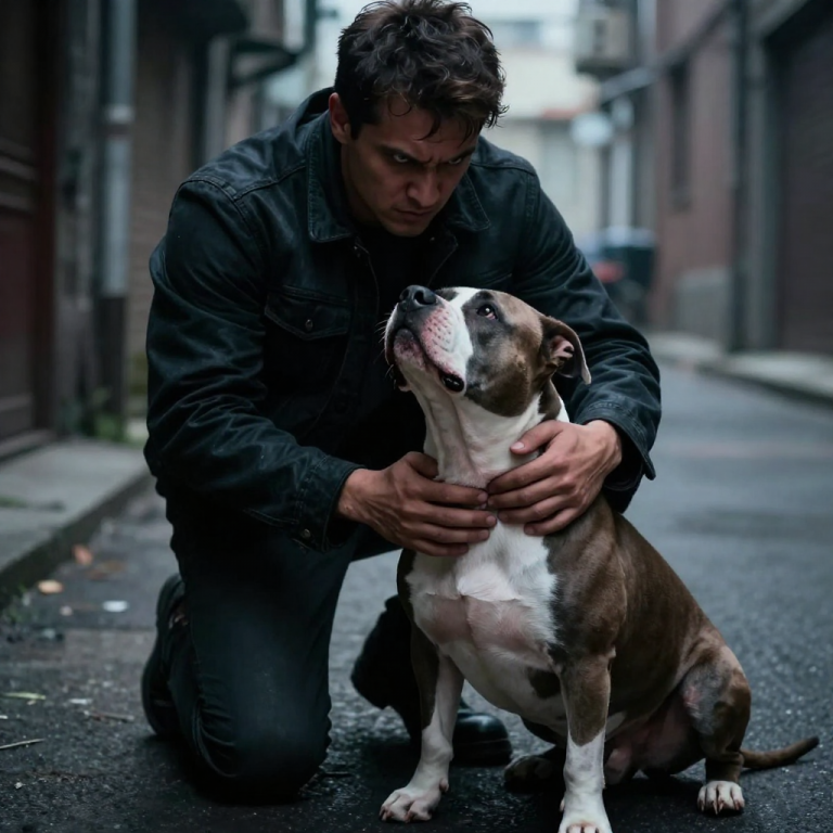 THEY TORTURED A DYING DOG, BUT THEIR LAUGHTER TURNED TO SCREAMS WHEN A BIKER APPEARED FROM THE DARKNESS; NOW, HIS SILENCE IS MORE TERRIFYING THAN THEIR CRUELTY, AND I FEAR WHAT WILL HAPPEN NEXT.