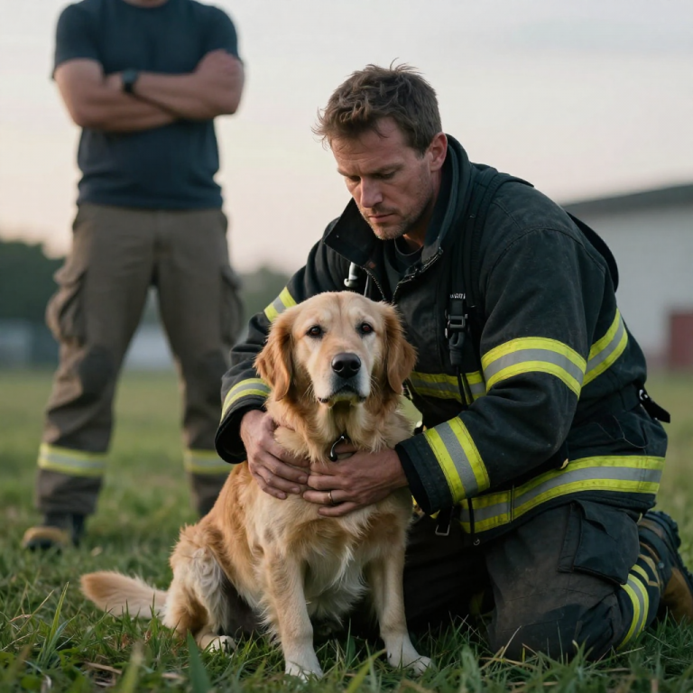 THEY CALLED ME CRAZY WHEN I RAISED MY AXE, BUT NO ONE SAW HIM THROW HIS DOG INTO THAT OVEN SHED. HE SMILED AND SAID, ‘HE LIKES IT IN THERE’ — THAT’S WHEN I KNEW I HAD TO SAVE HIM.