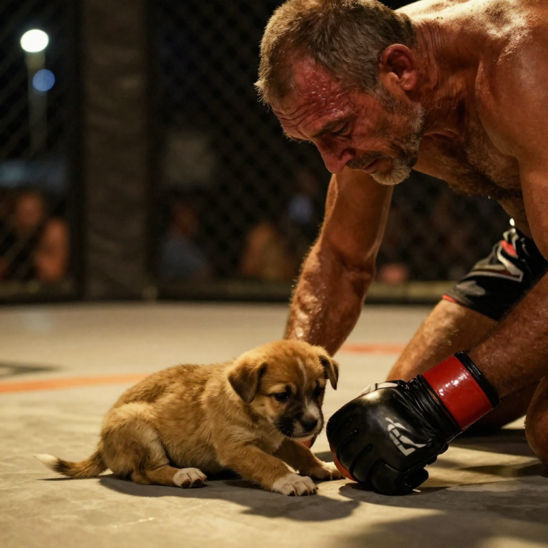 HE RAISED THE BELT TO HURT HIM, BUT I COULDN’T INTERVENE, UNTIL I SAW HIS TARGET WASN’T HIS BROTHER — THE WHIMPERING PUPPY’S EYES CHANGED EVERYTHING AND NOW MY CAREER IS OVER.