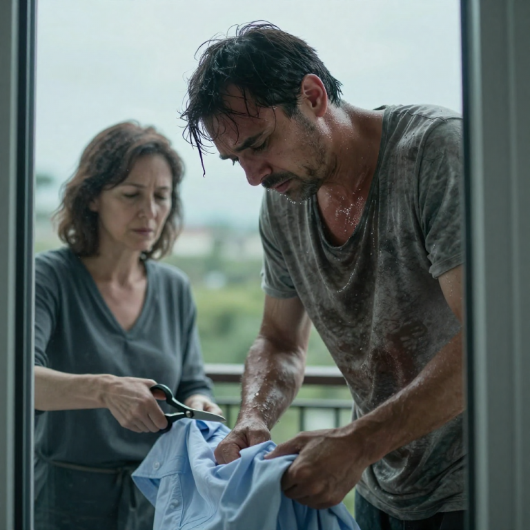 SHE LOCKED ME OUT ON THE BALCONY DURING A HEATWAVE AND IGNORED MY CRIES! My wife said it was a ‘timeout’ for my anger, but her cold heart is a far greater threat than my mistakes, and now I’m fighting for my life against her silent cruelty.
