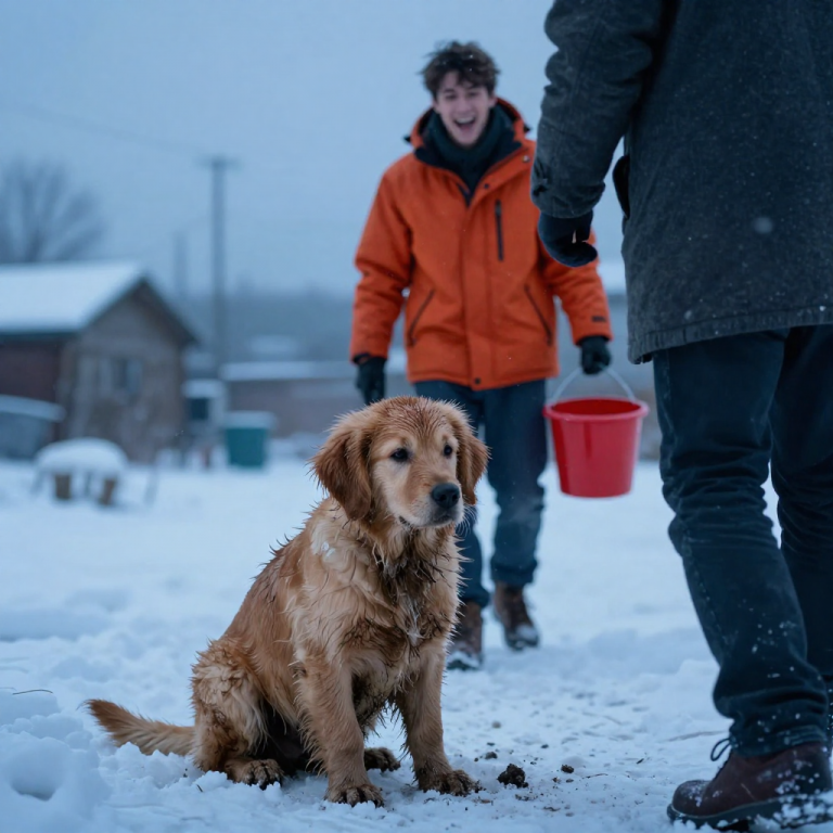 HE POURED ICE WATER ON A FREEZING PUPPY JUST TO HEAR IT WHIMPER, LAUGHING AS IF CRUELTY WAS A GAME. HE DIDN’T KNOW THE MAN STANDING BEHIND ME WAS AN FBI AGENT WHO WOULD END HIS FATHER’S DYNASTY BY NIGHTFALL.