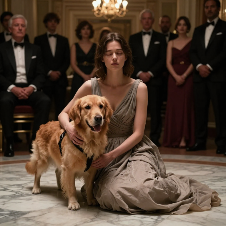 THEY LAUGHED WHEN I STUMBLED OVER MY GUIDE DOG, WHISPERING THAT I DIDN’T BELONG IN A PLACE OF BEAUTY BECAUSE I WAS BROKEN. I HELD BACK TEARS UNTIL THE WORLD’S MOST POWERFUL MAN STOPPED THE MUSIC, TURNED HIS SIGHTLESS EYES TOWARD THEM, AND SAID, ‘DAUGHTER, COME HERE—LET ME SHOW THEM WHAT TRUE UGLINESS LOOKS LIKE.’
