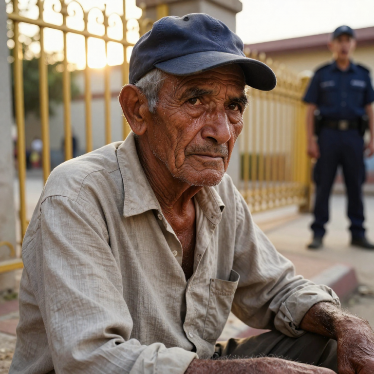 THEY FORCED ME TO STAND IN THE SCORCHING HEAT WITHOUT WATER, MOCKING MY SAGGING CLOTHES AND SHAKING HANDS WHILE THEY SAT IN THE SHADE. THEY DIDN’T KNOW I WAS THE ONE WHO SIGNED THEIR FATHER’S PAYCHECKS, OR THAT THE BLACK CAR SPEEDING TOWARD US WASN’T COMING TO ARREST ME—IT WAS COMING TO BEG FOR MY FORGIVENESS.