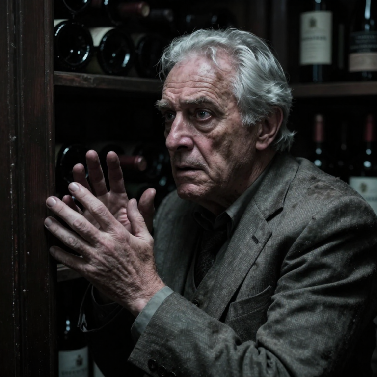 WE LOCKED THE ‘CRAZY’ OLD MAN IN THE DARK CELLAR AS A JOKE, LAUGHING AT HIS PANIC, UNTIL MY FATHER CAME HOME AND DROPPED TO HIS KNEES IN TERROR—BECAUSE THE MAN SCREAMING INSIDE WASN’T A NOBODY, HE WAS THE CHAIRMAN WHO OWNED OUR ENTIRE LIFE.