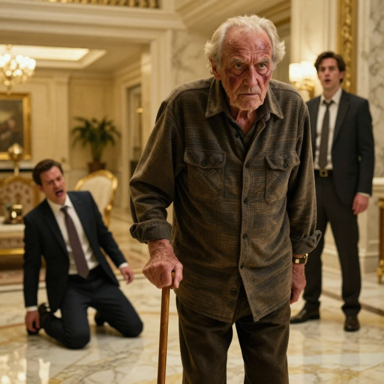 “WHY ARE YOU EVEN STILL ALIVE?” HE SNEERED, SHOVING ME TOWARD THE STAIRS, UNTIL HE SAW HIS FATHER FREEZE IN THE DOORWAY—NOT WITH ANGER, BUT WITH THE KIND OF TERROR A MAN FEELS WHEN HE REALIZES HIS SON HAS JUST ATTACKED THE ONLY PERSON WHO CAN DESTROY THEIR ENTIRE EMPIRE.