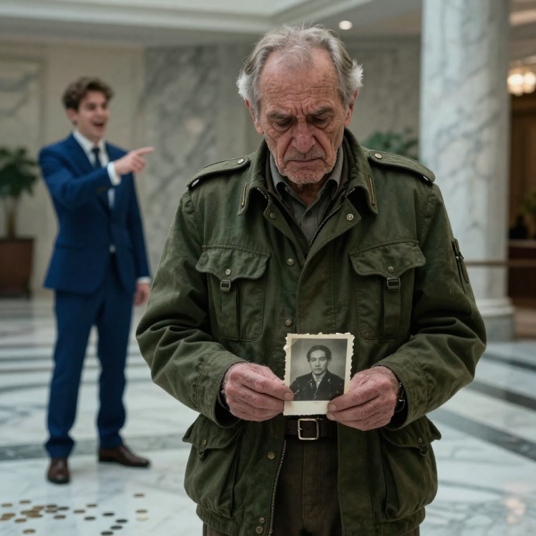 HE TORE THE ONLY PHOTO OF MY DEAD SQUAD AND THREW COINS AT MY FACE, NOT REALIZING I WAS THE CHAIRMAN COMING TO INSPECT HIS FATHER’S BRANCH.