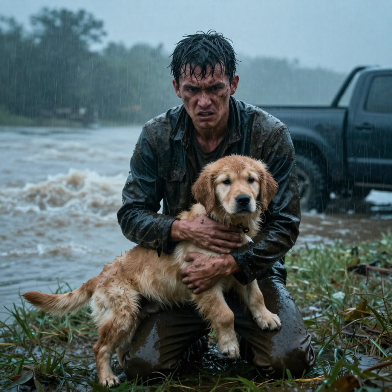 THEY THREW A LOCKED CRATE INTO THE RAGING FLOODWATERS LIKE IT WAS GARBAGE, BUT WHEN I DOVE INTO THE FREEZING MUD AND PRIED THE LID OPEN, I REALIZED I WASN’T JUST SAVING DOGS—I WAS STARTING A WAR.