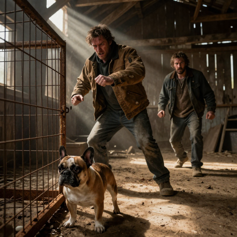 THEY ORDERED ME TO HOLD MY POSITION UNTIL THE RAID TEAM ARRIVED, BUT WHEN I WATCHED THE FOREMAN LAUGH AND KICK THE METAL CRATE HOLDING A TERRIFIED MOTHER DOG, I KNEW MY CAREER WAS OVER—I STEPPED OUT OF THE SHADOWS AND CHOSE JUSTICE OVER PROTOCOL.