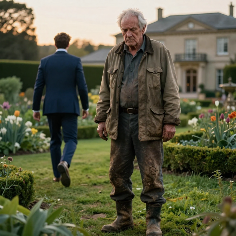 “YOU’RE JUST A GARDENER, KNOW YOUR PLACE!” HE SCREAMED, KICKING DIRT ONTO MY BOOTS, UNAWARE I WAS THE RETIRED CHIEF JUSTICE DECIDING HIS $50 MILLION INHERITANCE.
