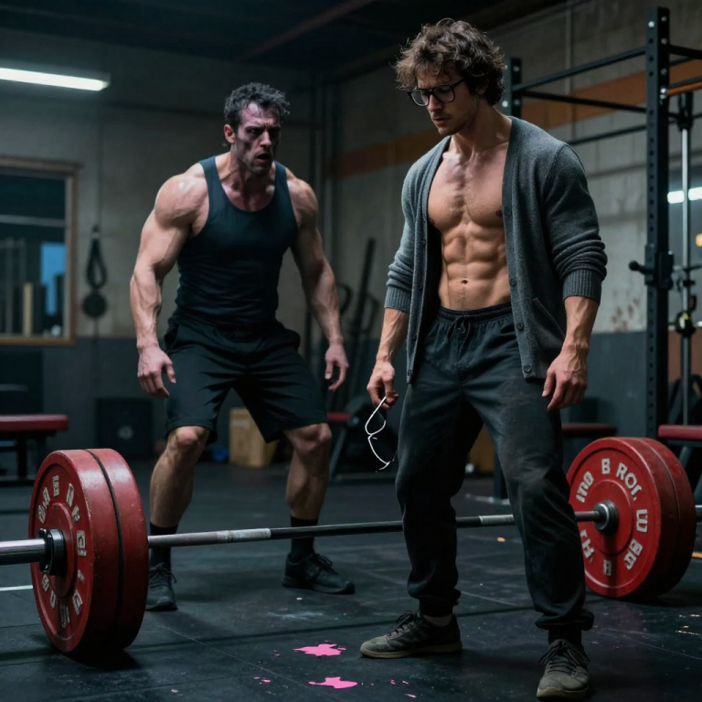 THE GYM MANAGER POURED HIS PROTEIN SHAKE ON MY VINTAGE SNEAKERS AND TOLD ME TO ‘GO PLAY CHESS’ BECAUSE I DIDN’T LOOK LIKE A REAL LIFTER, LAUGHING AS HE TRIED TO KICK ME OFF THE DEADLIFT PLATFORM, BUT THE BLOOD DRAINED FROM HIS FACE WHEN I LOADED THE BAR WITH TWICE HIS MAX AND HE REALIZED HE WAS BULLYING THE WORLD’S STRONGEST MAN—AND THE OWNER WHO SIGNED HIS PAYCHECKS.