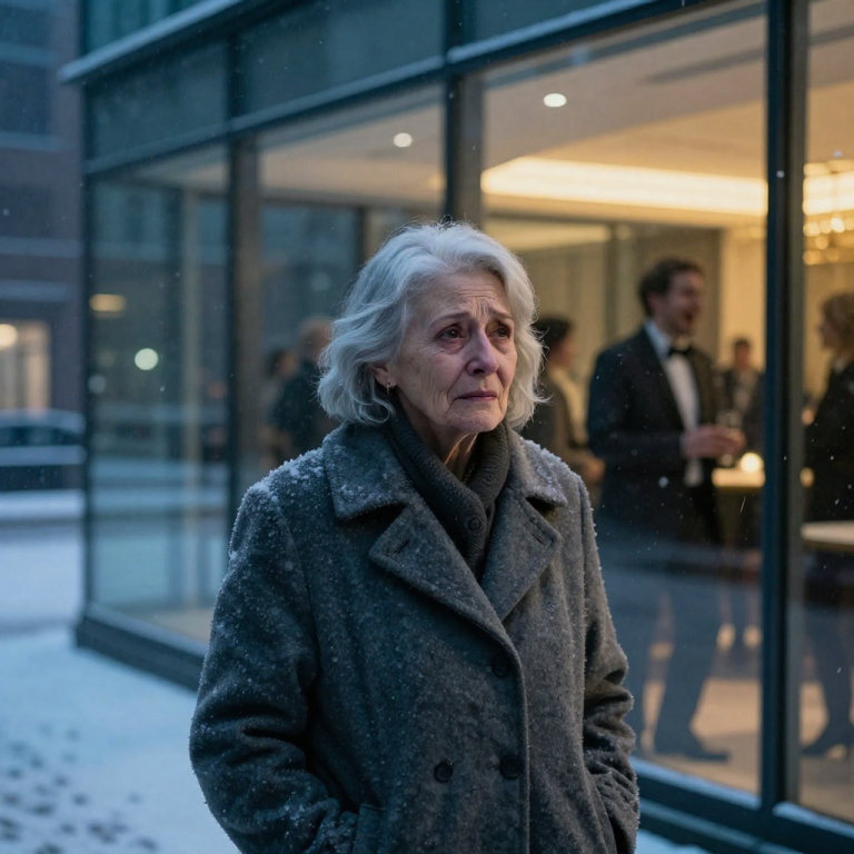 THEY LOCKED ME OUT OF THE BUILDING I BUILT, LAUGHING THAT I WAS JUST A ‘SHABBY NUISANCE’ WHO DIDN’T BELONG, NOT REALIZING THE MAYOR’S MOTORCADE WAS TURNING THE CORNER TO HONOR THE WOMAN THEY JUST THREW INTO THE SNOW.