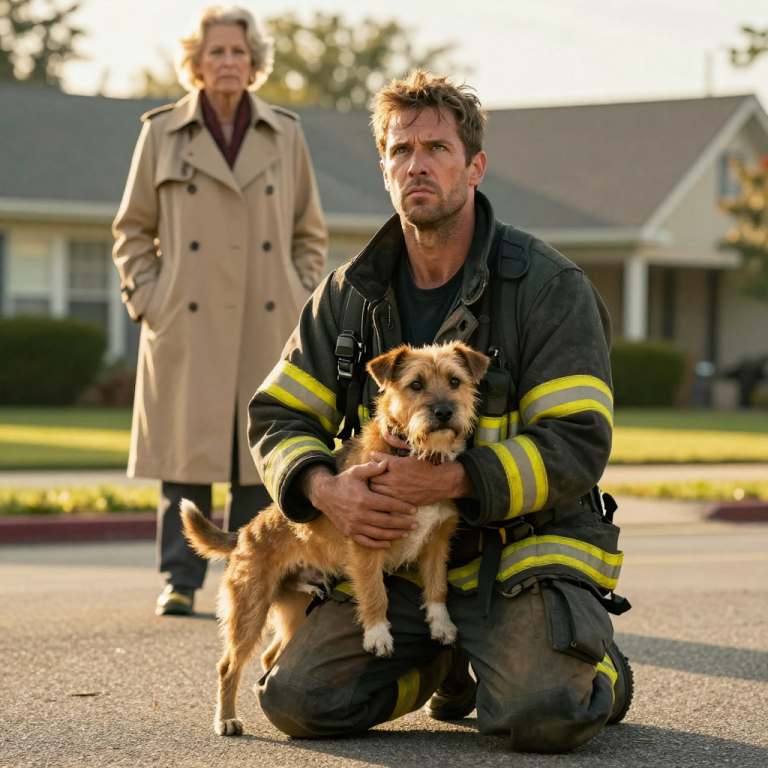 SHE SHOVED A CRIPPLED DOG INTO ONCOMING TRAFFIC BECAUSE HE DIRTIED HER MANICURED SIDEWALK, BUT SHE DIDN’T KNOW I WAS WATCHING, AND SHE CERTAINLY DIDN’T EXPECT ME TO RISK MY LIFE TO PROVE THAT A STRAY ANIMAL HAD MORE SOUL THAN SHE EVER WOULD.