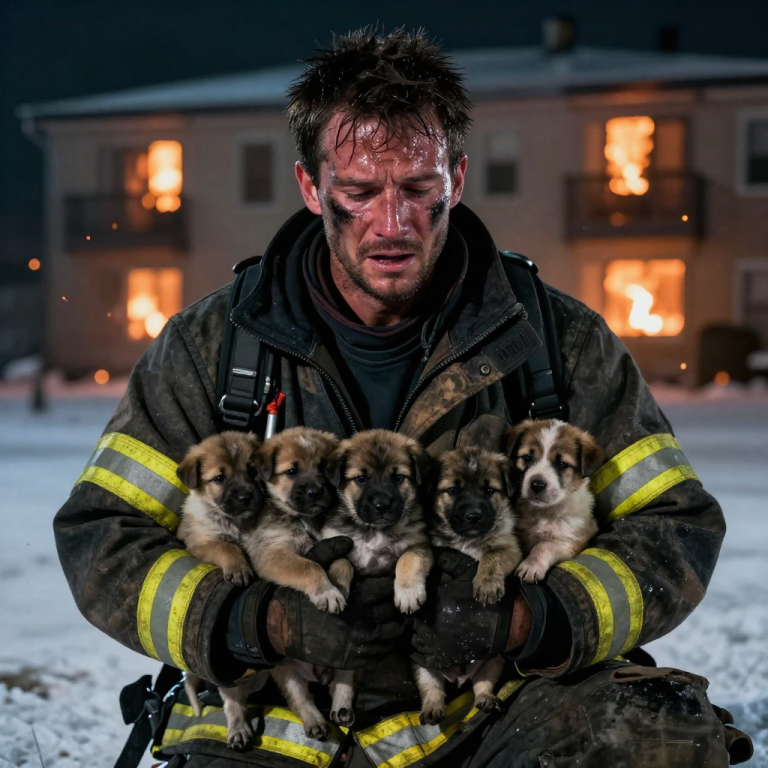 I IGNORED THE “CONDEMNED” SIGN AND KICKED THE BURNING DOOR IN, ONLY TO FIND FIVE TINY SOULS CRYING FOR A MOTHER WHO LEFT THEM TO BURN.
