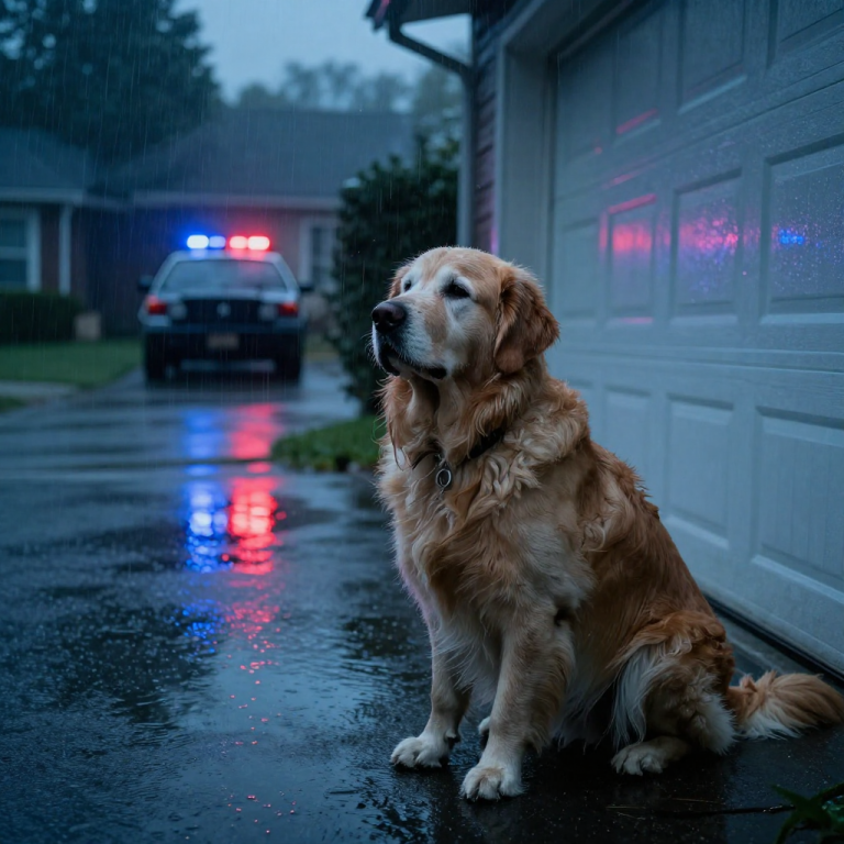 HE SCREAMED IN THE DOG’S FACE AND SHOVED HIM INTO THE LIGHTNING STORM, NOT REALIZING I WAS WATCHING FROM THE DARK WITH MY BODY CAMERA RECORDING EVERY SECOND.