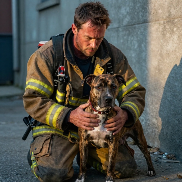 THEY THOUGHT NO ONE WAS WATCHING THE DRAINAGE DITCH WHERE THEY TRAPPED HIM, THROWING ROCKS AND FILMING HIS PAIN FOR A FEW CHEAP LIKES ONLINE. THEY DIDN’T HEAR THE DIESEL ENGINE CUT, AND THEY CERTAINLY DIDN’T EXPECT A SIX-FOOT-FOUR FIREFIGHTER TO SLIDE DOWN THE EMBANKMENT AND STAND BETWEEN THEM AND THEIR VICTIM.