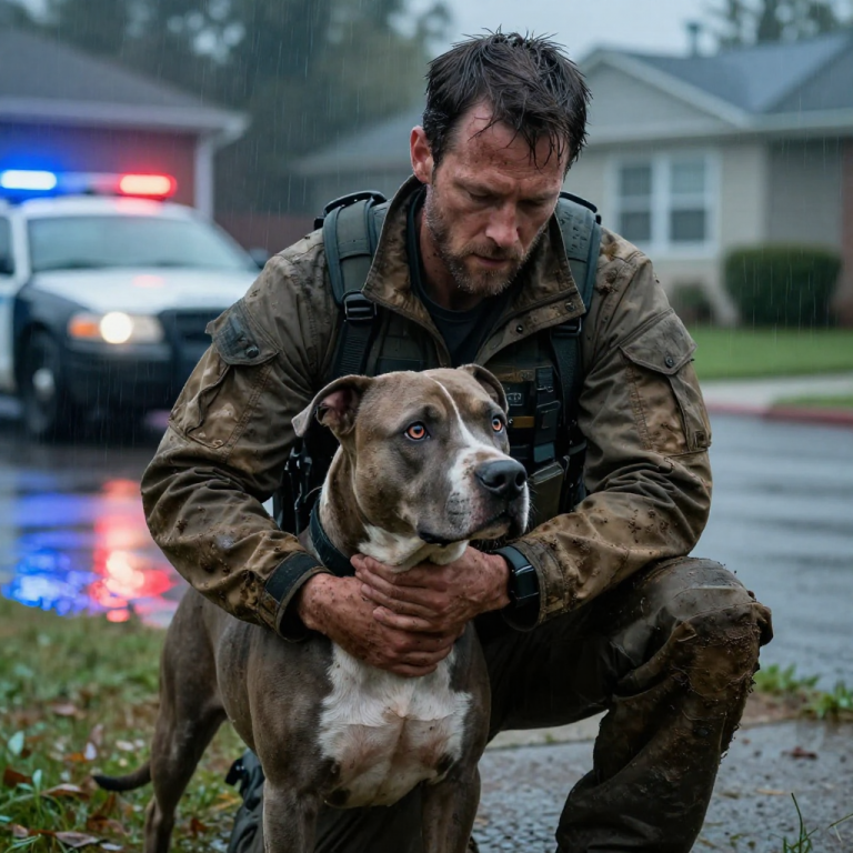 HE THOUGHT HE WAS TEACHING HIS DOG A LESSON FOR HIS FOLLOWERS, UNAWARE I WAS WATCHING FROM THE CLOUDS, AND WHEN MY BOOT SHATTERED HIS FRONT DOOR, THE LOOK OF ARROGANCE ON HIS FACE TURNED INSTANTLY TO TERROR AS HE REALIZED HIS CRUELTY HAD JUST SUMMONED A RECKONING HE COULDN’T ESCAPE.