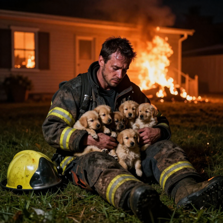 THE ROOF WAS ALREADY SAGGING WHEN THE CAPTAIN SCREAMED AT ME TO GET OUT, BUT I COULD HEAR THEM CRYING THROUGH THE CRACKLE OF THE FLAMES. I KNEW IF I LEFT THAT ROOM, THE SILENCE THAT FOLLOWED WOULD HAUNT ME FOREVER. I DIDN’T CARE ABOUT THE PROTOCOL OR THE HEAT MELTING MY VISOR; I CARED ABOUT THE SIX TINY HEARTBEATS HUDDLED IN THE DARK. I TOOK A BREATH OF POISONOUS AIR, WRAPPED MY TURNOUT COAT AROUND THEM, AND WALKED THROUGH HELL TO BRING THEM HOME.