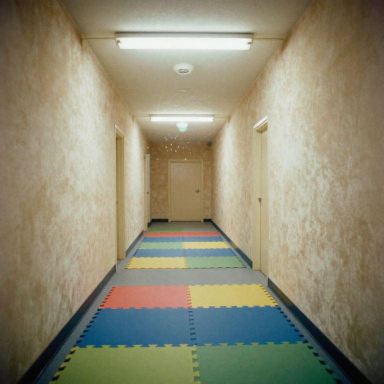 Does anyone else recognize this wallpaper? I found a drive in my mailbox with no return address and the footage is… unsettling.
