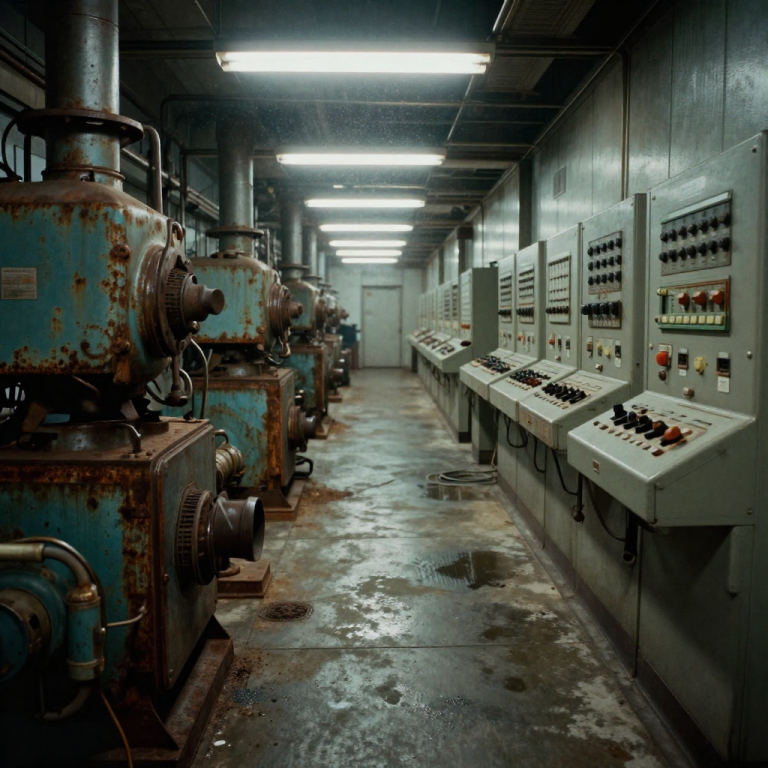 Found footage recovered from a maintenance shaft shows a reality that is physically breaking down and refusing to function.
