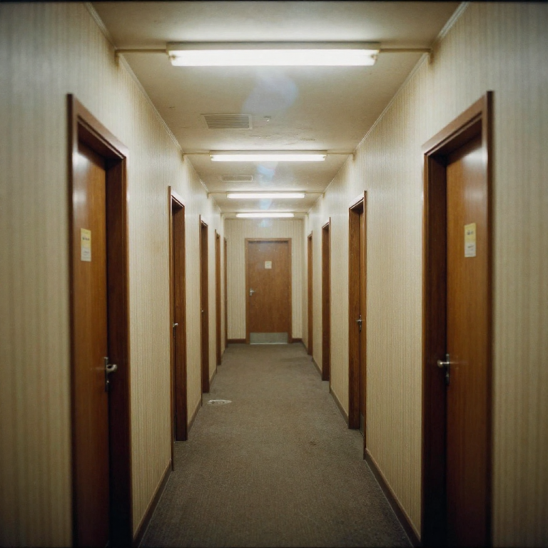 I have been walking for hours through this narrow corridor and the perspective seems to be stretching further away.